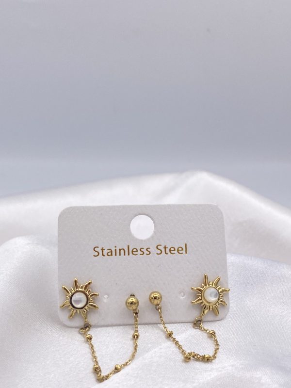 boucle d'oreille soleil