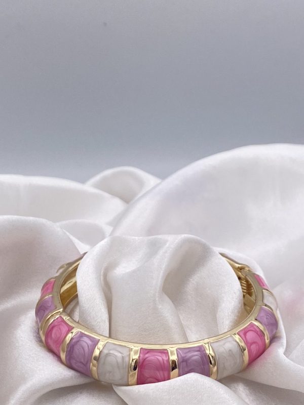 Bracelet indien rose